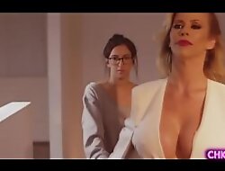 April O Neil is the new office conspirator of this lady MILF boss Alexis Fawx.They started with a hot lesbian sex and both enjoyed it until orgasm.
