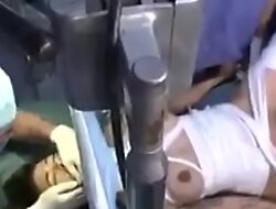 Paralyzed patient gets gangbang by doctors