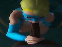 Rainbow Mika getting Fucked 4some
